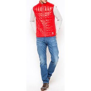 Pepe Jeans pánská červená vesta Gianni - XL (244MARS)