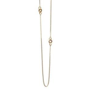 Guess dámský dlouhý náhrdelník - XS (GOLD)