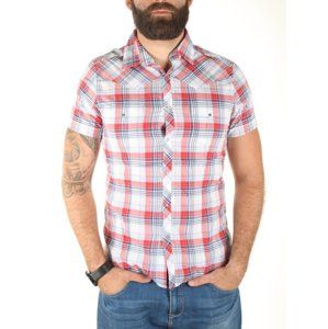 Guess pánská kostkovaná košile - XL (45)
