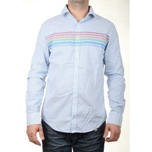 Tommy Hilfiger pánská pruhovaná košile Thiery - XL (474SHIR)