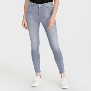 Pepe Jeans dámské šedé džíny Cher High - 26/28 (0)