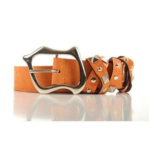 Guess by Marciano dámský oranžový pásek - XS (26)