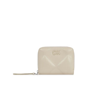 Calvin Klein dámská béžová peněženka - OS (PEA)