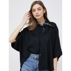 Calvin Klein dámská černá košile - XL (BEH)