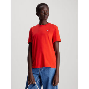 Calvin Klein dámské červené tričko - S (XA7)