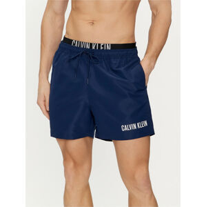 Calvin Klein pánské modré plavky - XL (C7E)