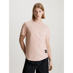 Calvin Klein pánské růžové tričko - M (TF6)