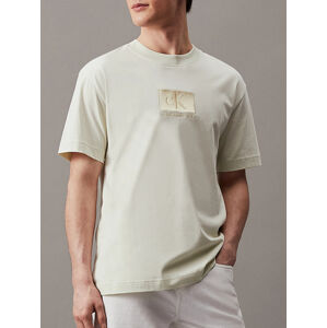 Calvin Klein pánské světle zelené tričko - L (CGA)
