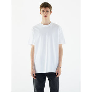 Calvin Klein pánské bílé tričko - XS (YAF)