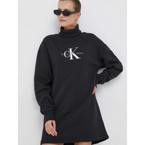 Calvin Klein dámské černé teplákové šaty - M (BEH)