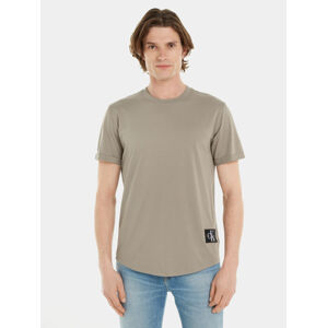 Calvin Klein pánské béžové tričko - XXL (PBU)