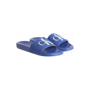 Calvin Klein pánské modré pantofle - 44 (0G2)