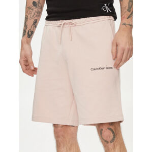 Calvin Klein pánské růžové šortky - M (TF6)