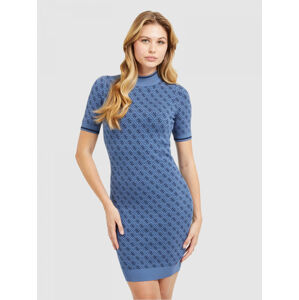 Guess dámské modré šaty - L (F33B)