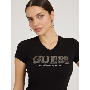 Guess dámské černé tričko