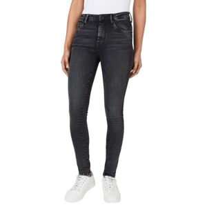 Pepe Jeans dámské tmavě šedé džíny REGENT - 30/30 (0)