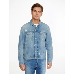 Tommy Jeans pánská modrá džínová bunda - XL (1AB)