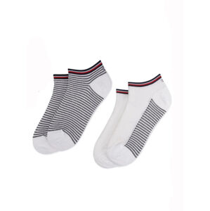 Tommy Hilfiger dámské bílé ponožky - 39 (300)