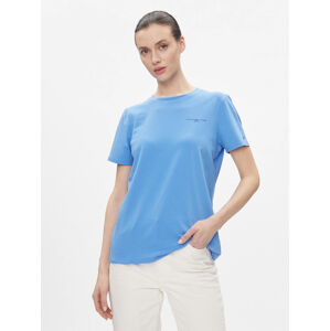 Tommy Hilfiger dámské modré tričko 1985 - S (C30)