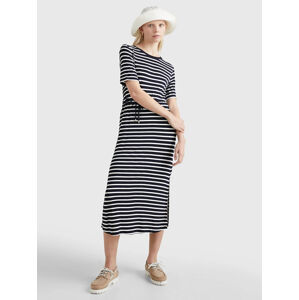 Tommy Hilfiger dámské pruhované šaty - XL (0X1)