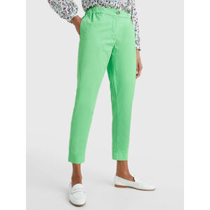 Tommy Hilfiger dámské zelené kalhoty