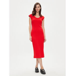 Tommy Hilfiger dámské červené šaty - L (XND)