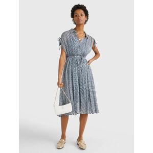 Tommy Hilfiger dámské šaty s monogramem  - 34 (0G8)