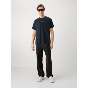 Tommy Jeans pánské tmavě modré tričko - L (C1G)
