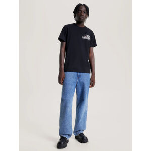Tommy Jeans pánské černé triko - L (BDS)