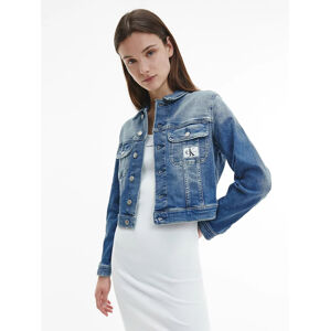 refer pharmacist trunk Calvin Klein dámská modrá džínová bunda - M (1AA) | Levné módní značkové  oblečení