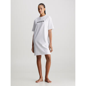 Calvin Klein dámská bílá noční košile - M (100)