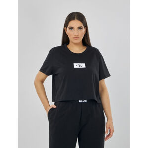 Calvin Klein dámské černé tričko - 3XL (UB1)