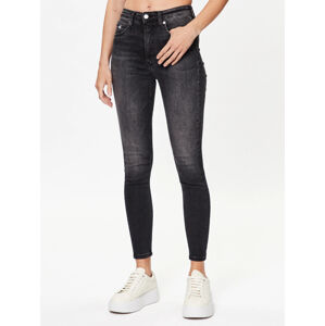 Calvin Klein dámské tmavě šedé džíny