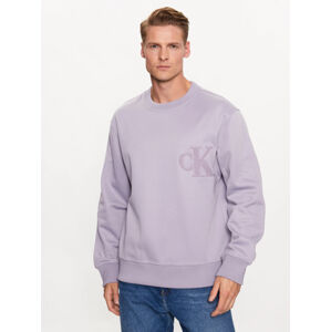 Calvin Klein pánská fialová mikina - XL (PC1)
