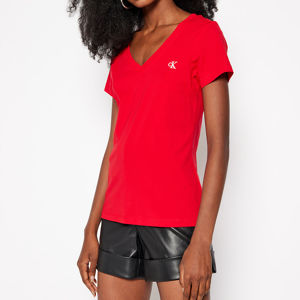 Calvin Klein dámské červené triko - L (XME)