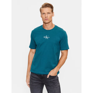 Calvin Klein pánské modré tričko - M (CA4)