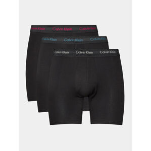 Calvin Klein pánské černé boxerky 3pack - XL (MXI)