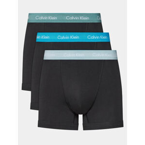 Calvin Klein pánské černé boxerky 3pack - XL (N22)