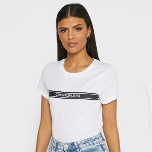 Unemployed String Pile of Calvin Klein dámské bílé triko | Levné módní značkové oblečení
