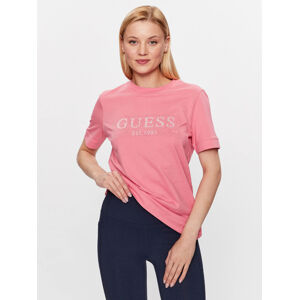 Guess dámské růžové tričko - XS (G64I)
