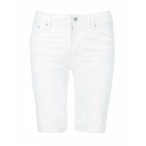 Pepe Jeans dámské bílé šortky Poppy - KAZOVÉ - 25 (0)