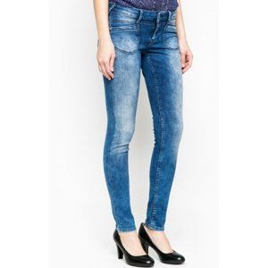 Pepe Jeans dámské modré džíny Spindle - 30/30 (000)