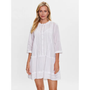 Pepe Jeans dámské bílé šaty - S (800)