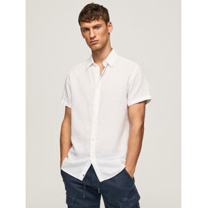 Pepe Jeans pánská bílá košile - XL (800)
