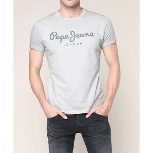 Pepe Jeans pánské šedé tričko Battersea