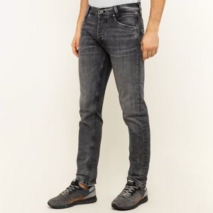 Pepe Jeans pánské tmavě šedé džíny Spike - 32/34 (0)