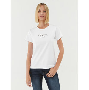 Pepe Jeans dámské bílé tričko - L (800)