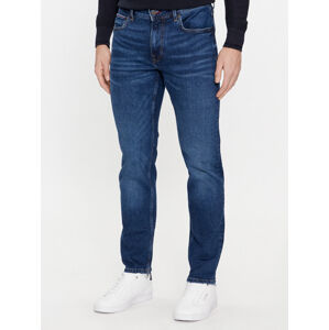 Tommy Hilfiger pánské tmavě modré džíny.