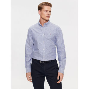 Tommy Hilfiger pánská modrá košile - XL (0GY)