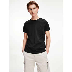 Tommy Hilfiger pánské černé tričko - S (BDS)